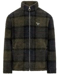 Barbour - Tartan-Fleece Jacket - Lyst