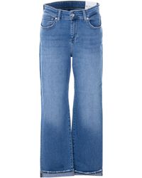 Liu Jo - Logo Embellished Trousers - Lyst