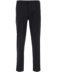 Pt Pantaloni - Pt Torino Mid-Rise Slim Cut Trousers - Lyst