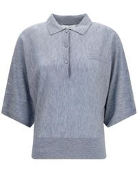 Lisa Yang - Norie Polo Knitted Top - Lyst