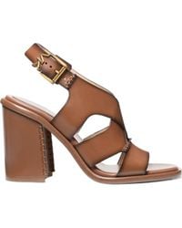 MICHAEL Michael Kors - Simple High-Heeled Sandals - Lyst