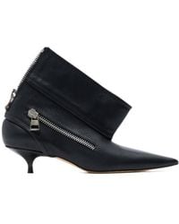JW Anderson - Jw Anderson Biker Kitten Heel Ankle Boots - Lyst