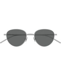 Bottega Veneta - Eyewear Intrecciato Panthos Sunglasses - Lyst