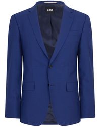 BOSS - Single-Breasted Blazer - Lyst