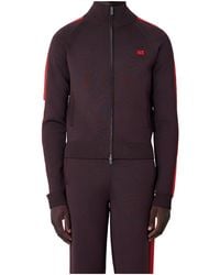 Wales Bonner - Tide Track Zip-Up Sweatshirt - Lyst