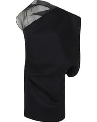 Sportmax - Cesto Asymmetric Sleeveless Dress - Lyst