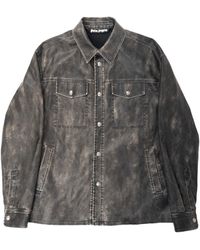 Palm Angels - Long-Sleeved Denim Jacket - Lyst