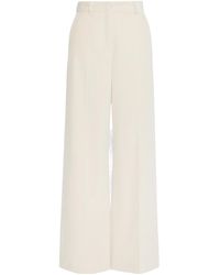 Weekend by Maxmara - Corduroy Wide-Leg Trousers - Lyst