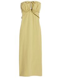 Jacquemus - Strapless Cut-Out Detail Dress - Lyst