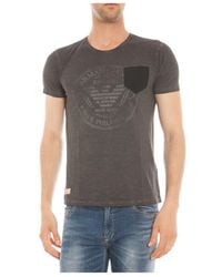 Armani Jeans - Logo Details T-Shirt - Lyst