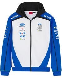 BOSS - Full-Zip Hooded Sweat Jacket - Lyst