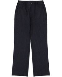 Paloma Wool - Pinstriped Straight-Leg Pants - Lyst