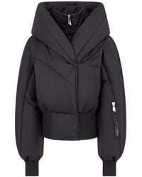 The Attico - The Quilted Hooded Jacket - Lyst