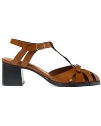 SCAROSSO - Giulia Fisherman Heeled Sandals - Lyst