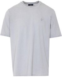 Herno - Logo Crewneck T-Shirt - Lyst