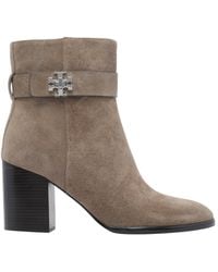 Tory Burch - River Rock Turnlock Ankle Boots - Lyst