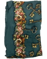 Dolce & Gabbana - Key Pattern Scarf - Lyst