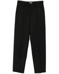 Brunello Cucinelli - Pressed-Crease Straight-Leg Trousers - Lyst