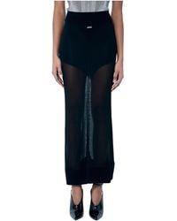 Jean Paul Gaultier - The Logo Knitted Skirt - Lyst