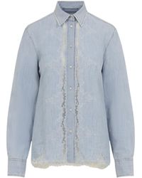Ermanno Scervino - Cotton And Linen Shirt - Lyst