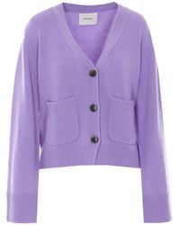 Lisa Yang - Danni V-Neck Button-Up Cardigan - Lyst