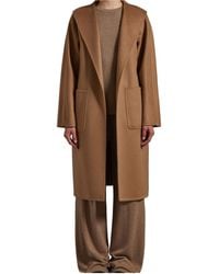 Max Mara - Lilia Belted Hooded Coat - Lyst