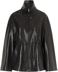 Nour Hammour - Stand-Up Collar Casual Jacket - Lyst