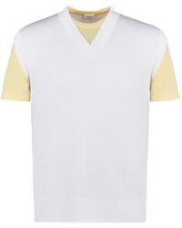 Tod's - Short-Sleeved Knitted T-Shirt - Lyst