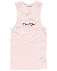 Acne Studios - Printed Tank Top - Lyst