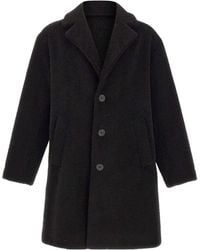 Herno - Long-Sleeved Button-Up Coat - Lyst
