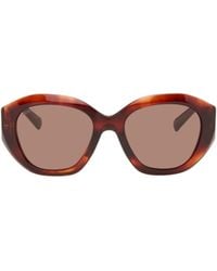 Gucci - Geometric-Frame Sunglasses - Lyst