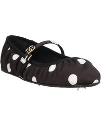 Dolce & Gabbana - Round-Toe Polka Dot Mary Jane Shoes - Lyst