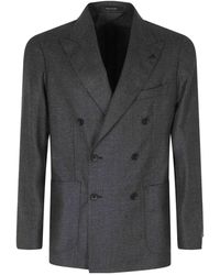 Tagliatore - Double-Breasted Blazer - Lyst