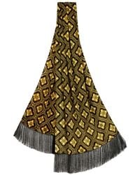 Etro - Fringed Velvet Shrug Scarf - Lyst