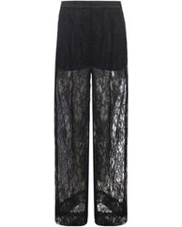 Pinko - Straight Trousers - Lyst