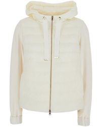 Herno - Down Jacket With Drawstring Hood And Quilted Design - Lyst