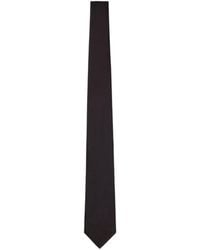 Giorgio Armani - Pointed Tip Satin Tie - Lyst