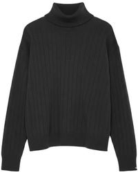Eleventy - Ribbed Turtleneck Knitwear - Lyst