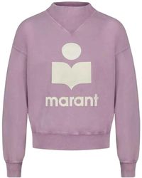 Isabel Marant - Isabel Marant Étoile Moby Logo Sweatshirt - Lyst