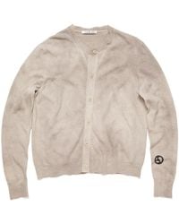 Acne Studios - Buttoned Crewneck Sweater - Lyst