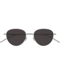 Bottega Veneta - Eyewear Intrecciato Panthos Sunglasses - Lyst