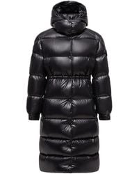 Moncler - Cavettaz Hooded Long Down Jacket - Lyst