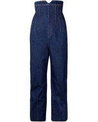 Sportmax - Striped Jeans - Lyst