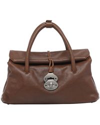 Zanellato - Small Dotta Turn-Lock Top Handle Bag - Lyst