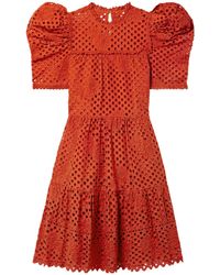 Ulla Johnson - Short Sleeve Dress - Lyst