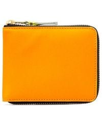 COMME DES GARÇONS PLAY - Comme Des Garçons Wallet Colour-Block Zipped Wallet - Lyst
