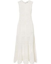 Erdem - Crocheted Cotton Midi Dress - Lyst