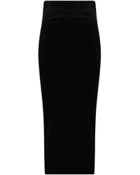 Alberta Ferretti - Drapey Skirt - Lyst
