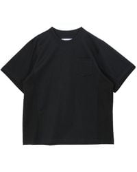 Sacai - Short Sleeved Crewneck T-Shirt - Lyst