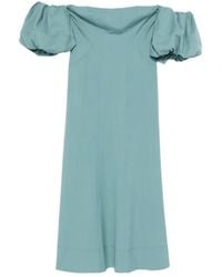 Ulla Johnson - Nina Off-The-Shoulder Midi Dress - Lyst